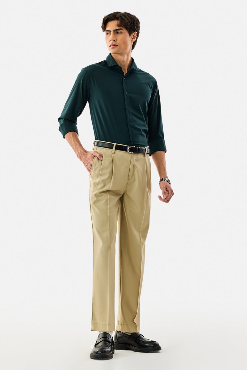 SNITCH Relaxed Fit Pleated Trousers - Image 5